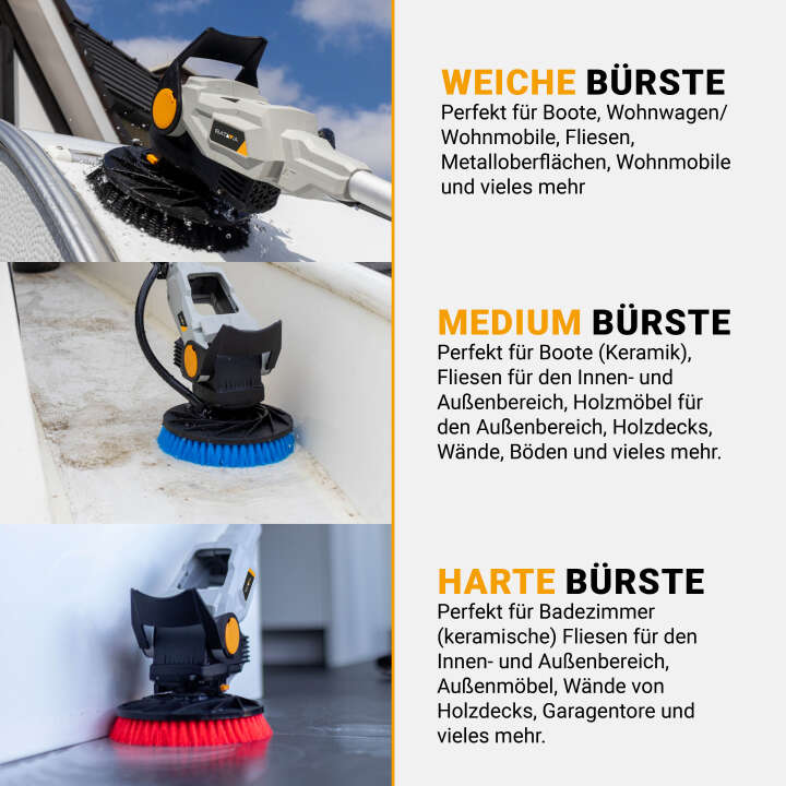 BATAVIA Twin® Brush Akku-Reinigungsbürste